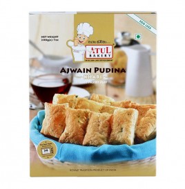 Atul Bakery Ajwain Pudina Khari   Box  200 grams